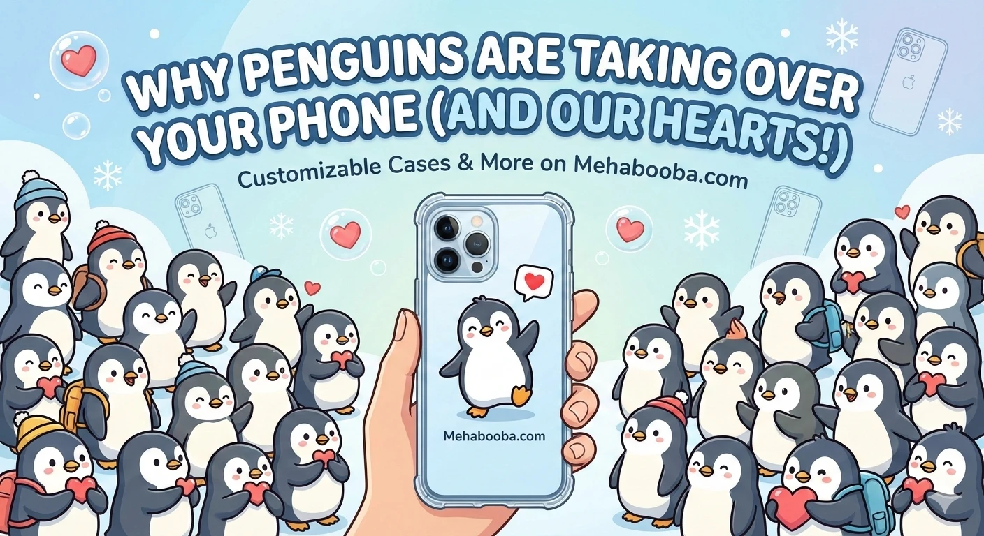 Waddle You Waiting For? Dive into the Trend with Your Custom Penguin Phone Cover!