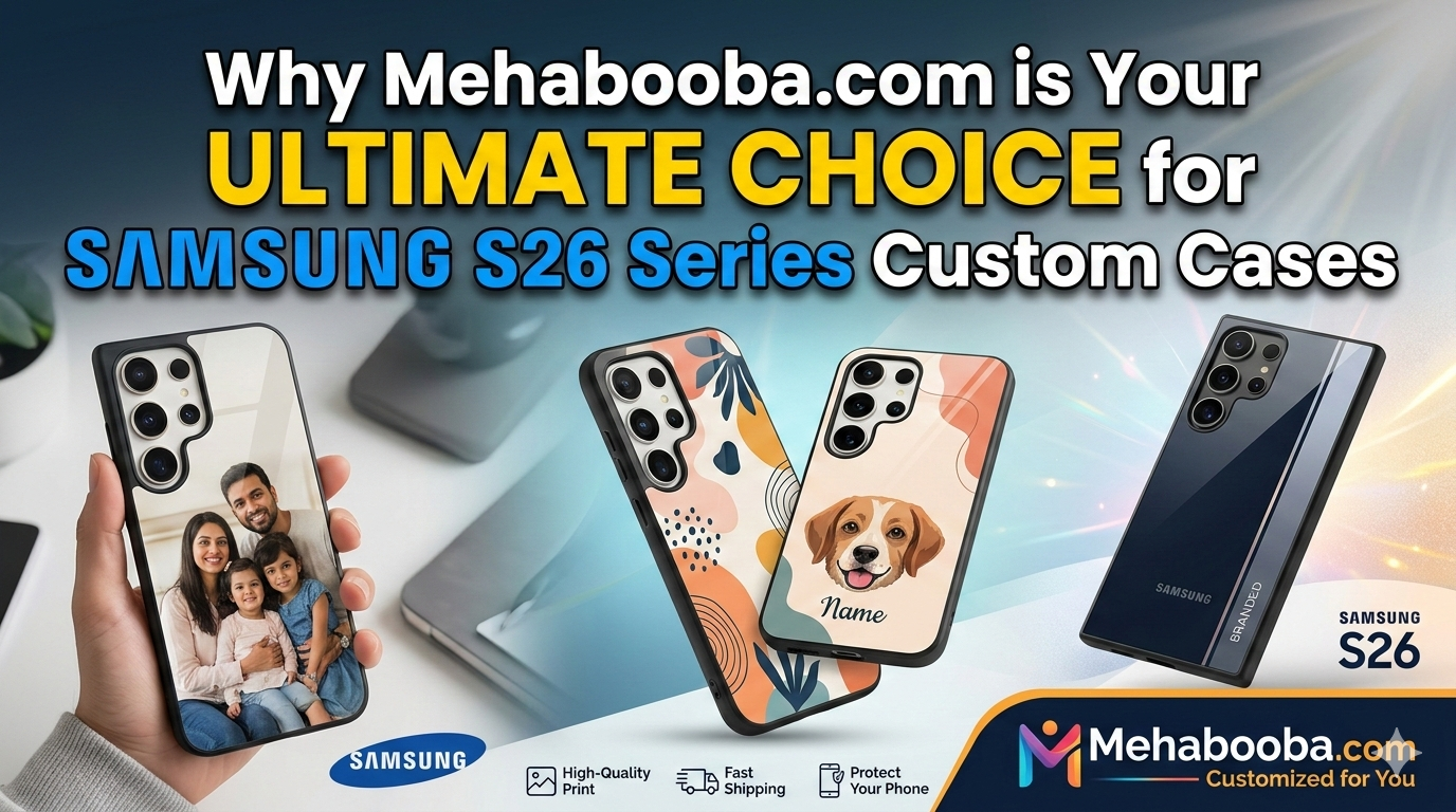 Why Mehabooba.com is Your Ultimate Choice for Samsung S26 Series Custom Phone Cases