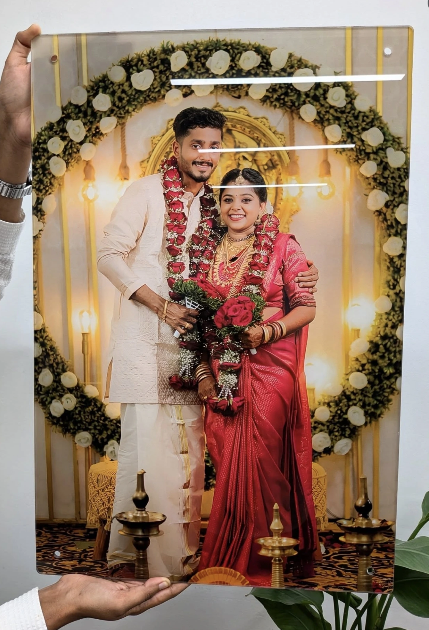 Acrylic photo frame home decor