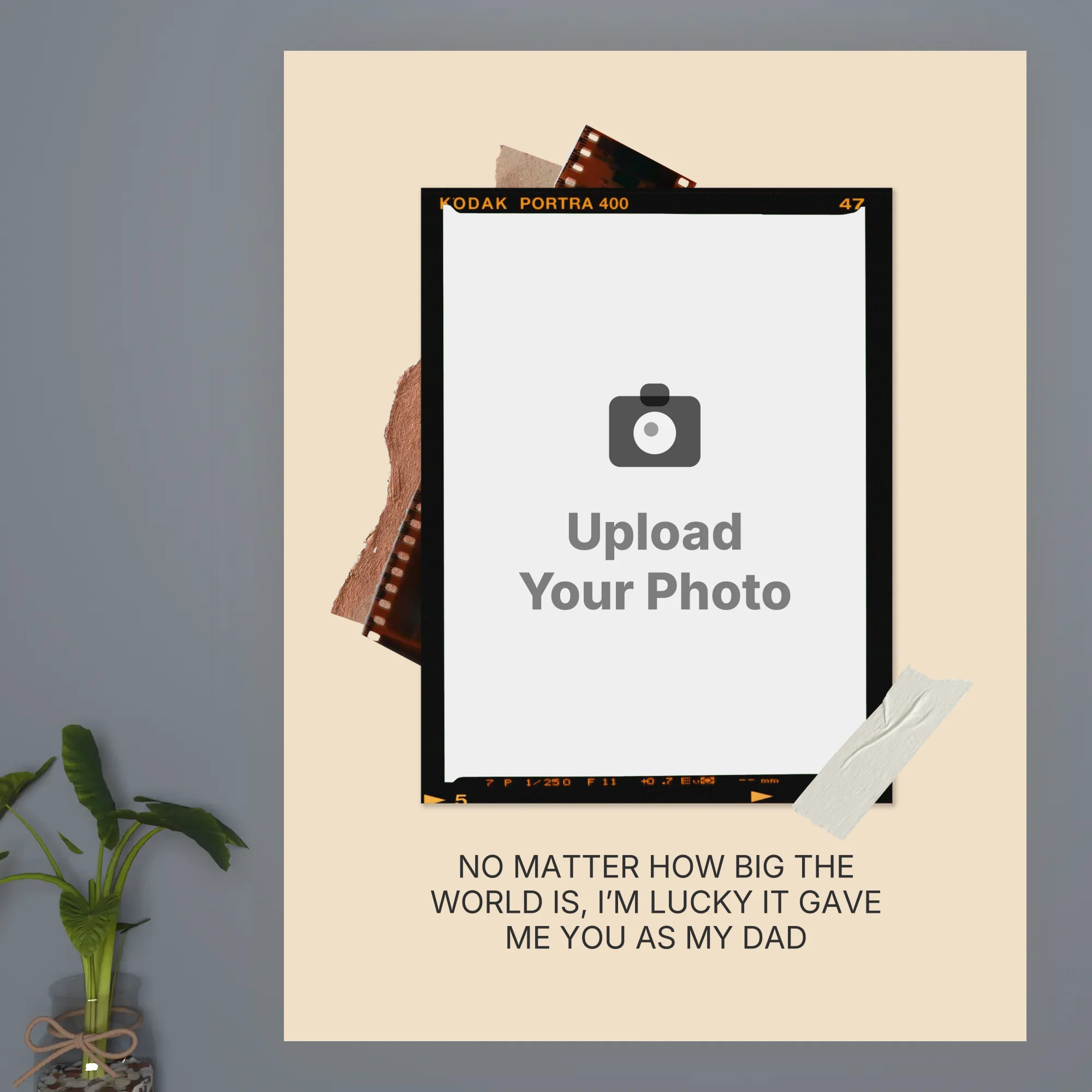 Best Dad in the World Acrylic Photo Frame | Mehabooba
