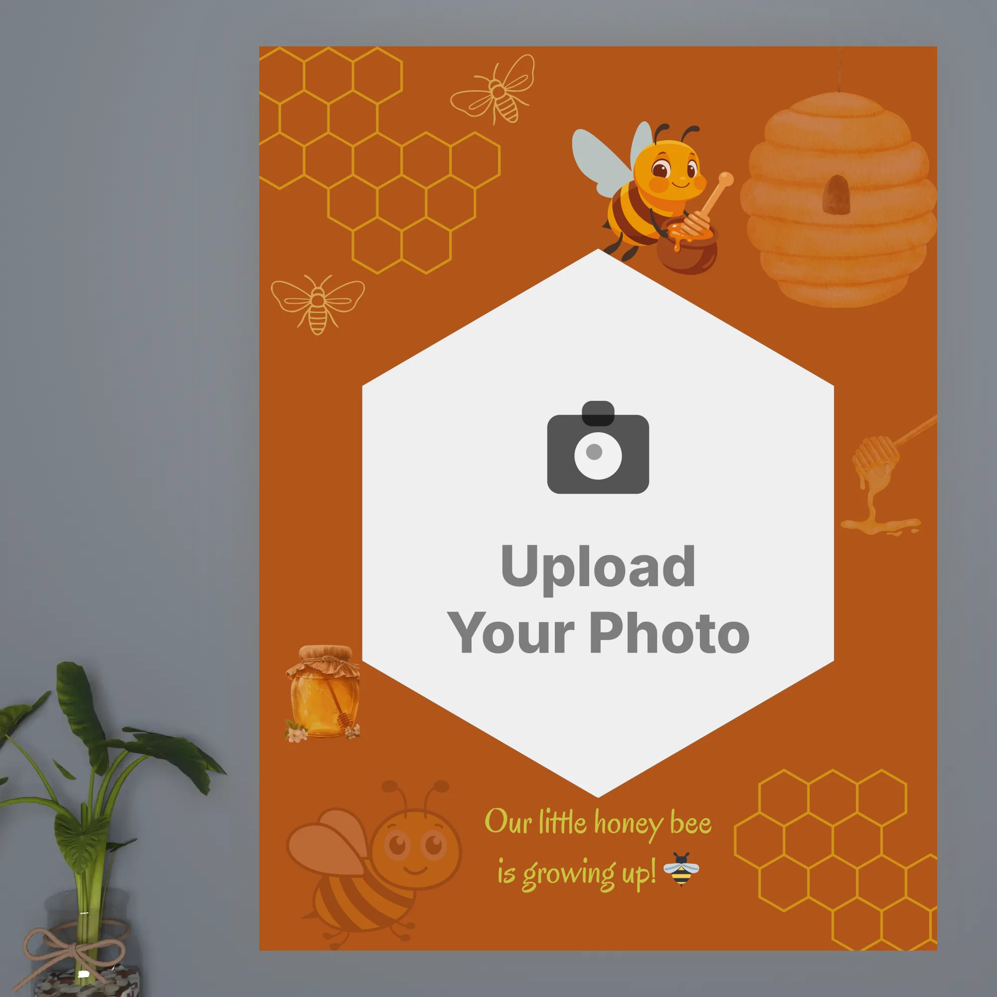 Our Little Honey bee is growing up Acrylic Photo Frame | Mehabooba